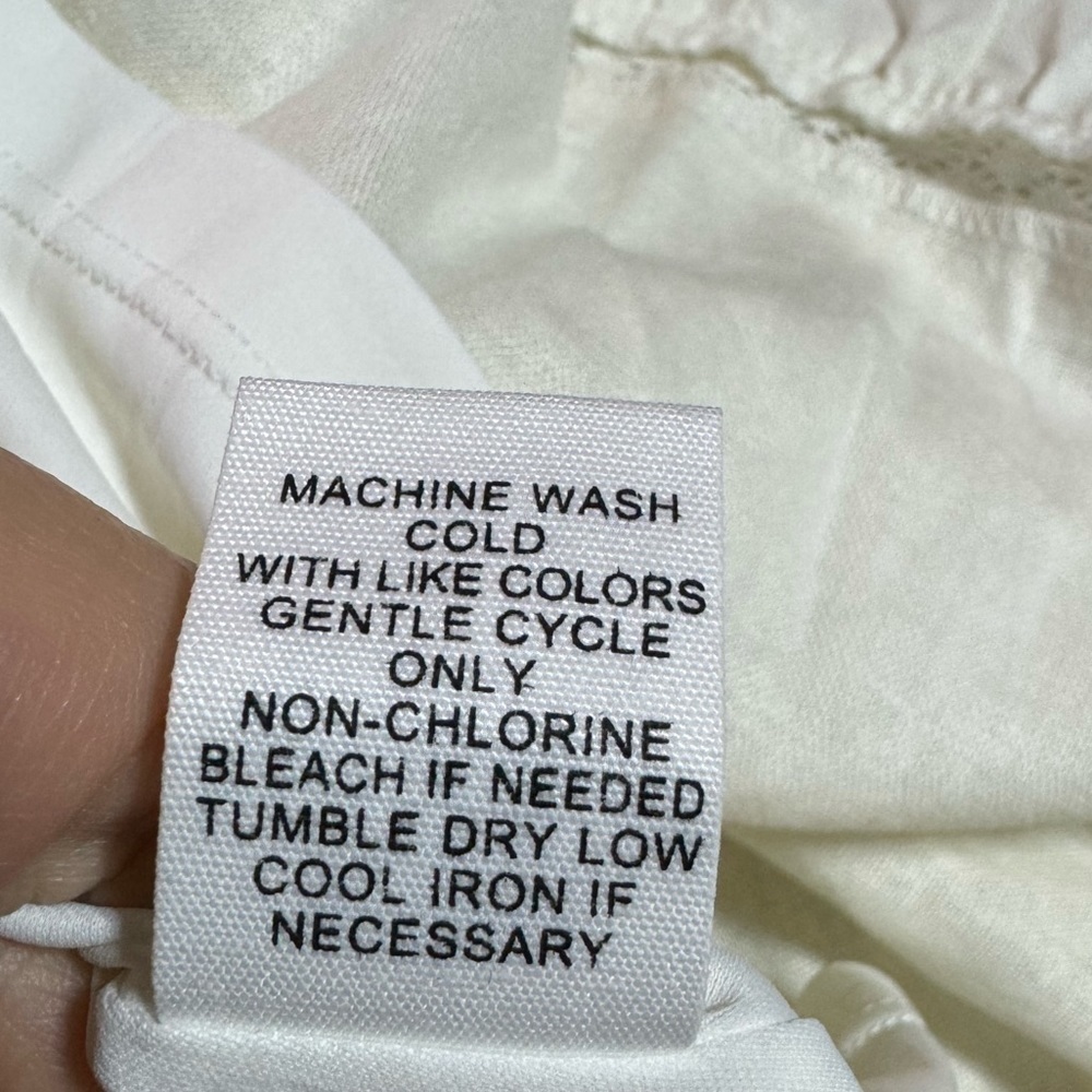 NWT ADYSON PARKER
Lined Linen Flutter Sleeve Dress, Size 2X, Ivory - Picture 4 of 13